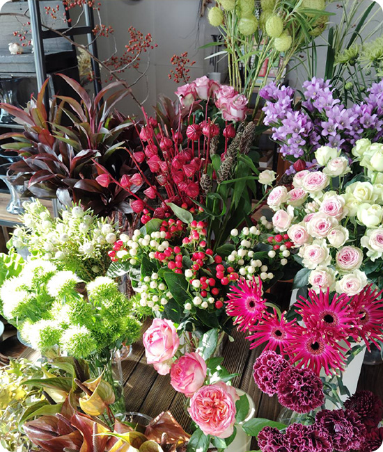 日常に花を、特別な日に華を。